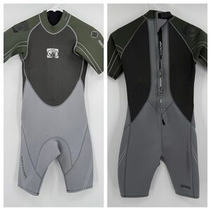 Body Glove Kids Swim Rashguard - Gray and Black
